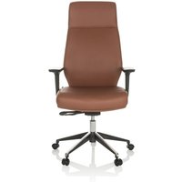 Hjh Office - gebraucht] Bürostuhl Chefsessel Vitoro Eco Schreibtischstuhl Kunstleder Braun B-Ware von hjh OFFICE