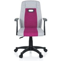 Hjh Office - gebraucht] Kiddy Extra Kinder Drehstuhl Schreibtischstuhl Bürostuhl Grau Pink B-Ware von hjh OFFICE