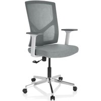 Hjh Office - neuwertig] Bürostuhl Drehstuhl Breton Base w Schreibtischstuhl Stuhl Grau134 B-Ware von hjh OFFICE