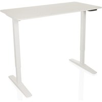 Hjh Office - neuwertig] Schreibtisch Tisch Elektrisch Höhenverstellbar Weiß 120x60 Mdf Stahl B-Ware von hjh OFFICE
