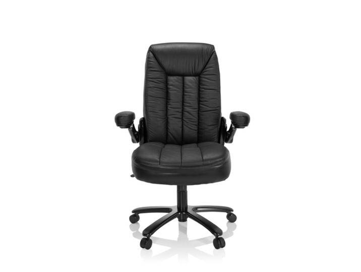 INSTRUCTOR III Leder - XXL Drehstuhl Schwarz von hjh-OFFICE