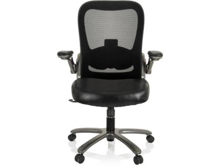 INSTRUCTOR T I Kunstleder/Netz - XXL Drehstuhl Schwarz von hjh-OFFICE
