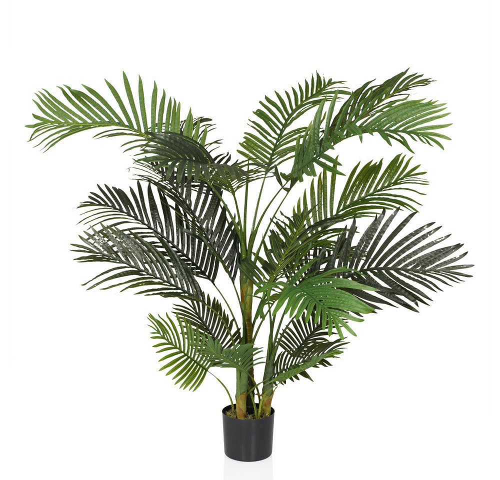 Kunstpflanze Kunstpflanze ARECA II Kunststoff Palme, hjh OFFICE, Höhe 150.0 cm, Künstliche Pflanze Palme Zimmerpflanze, Goldfruchtpalme Kunstpflanze Kunstpflanze ARECA II Kunststoff Palme, hjh OFFICE, Höhe 150.0 cm, Künstliche Pflanze Palme Zimmerpflanze, Goldfruchtpalme von hjh OFFICE