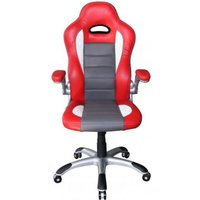 [NEUWERTIG] B-Ware Hjh Office Gaming Stuhl Bürostuhl Game Sport Drehstuhl Stuhl Rot Weiß von hjh OFFICE