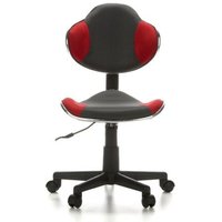 [NEUWERTIG] B-Ware Hjh Office Kinderschreibtischstuhl Kinderstuhl Kiddy Gti 2 Stuhl Stoff Grau Rot von hjh OFFICE