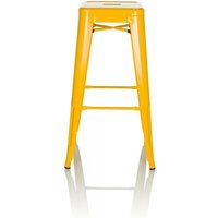 [NEUWERTIG] Hjh Office Barhocker Hocker Vantaggio High Metall Gelb Sitzhöhe 77 Cm B-Ware von hjh OFFICE