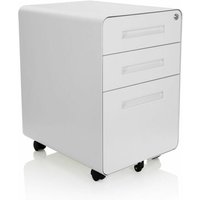 [NEUWERTIG] Hjh Office Rollcontainer Color Plus I Metall Weiß Schreibtisch B-Ware von hjh OFFICE