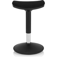 [NEUWERTIG] Hjh Office Stehhocker Stehhilfe Hocker Balance Sit I B Stoff Schwarz B-Ware von hjh OFFICE