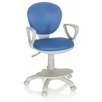 [NEUWERTIG] Kinderstuhl Schreibtischstuhl Drehstuhl Computerstuhl Kid Colour G1 Stoff Blau B-Ware von hjh OFFICE