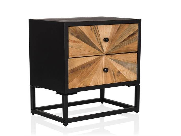 SANTJAGO BLACK SUN S - Sideboard Holzfarben dunkel von hjh-OFFICE