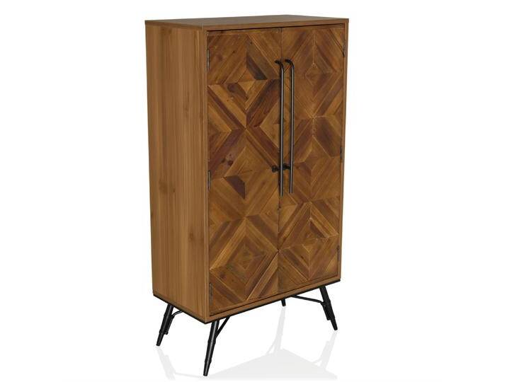 SANTJAGO WOOD HIGH - Kommode Holzfarben dunkel von hjh-OFFICE