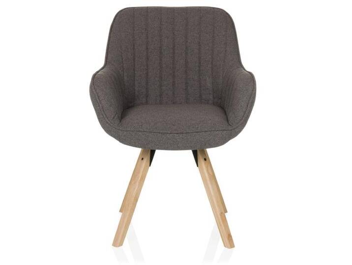 SCANDI SOFT - Polsterstuhl Dunkelgrau von hjh-OFFICE
