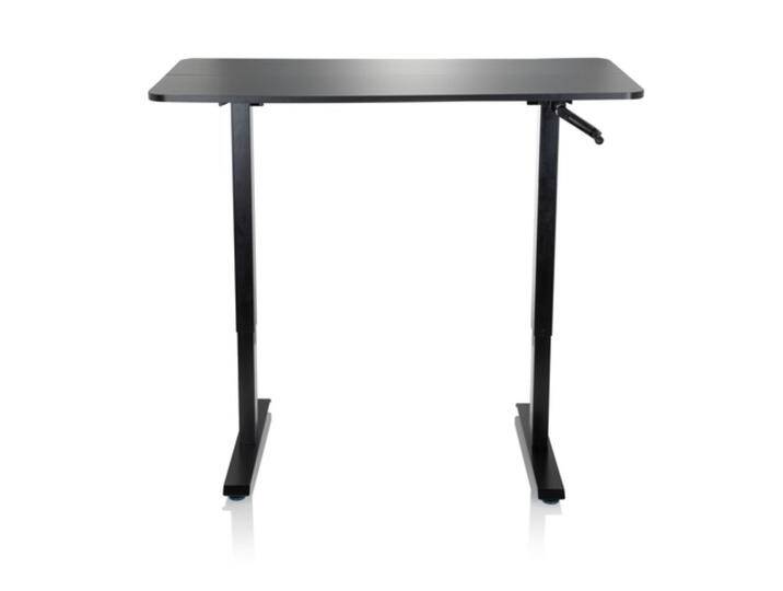 STAND CR - Stehschreibtisch Schwarz von hjh-OFFICE