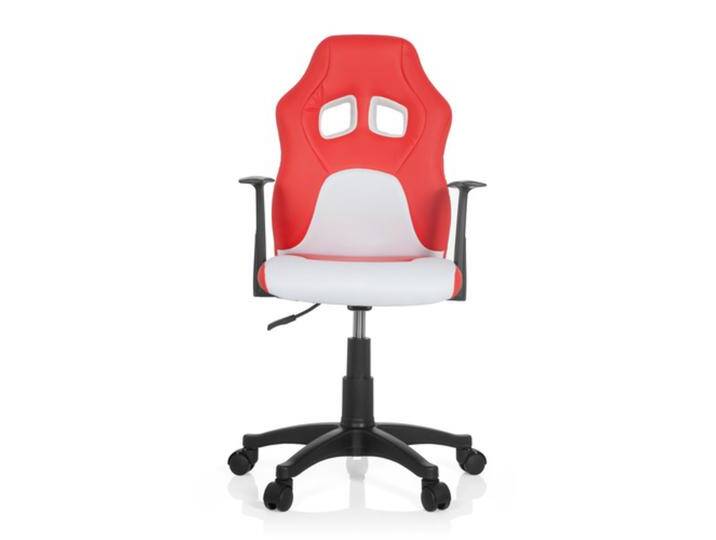 TEEN GAME AL - Kinderdrehstuhl Rot / Weiß von hjh-OFFICE