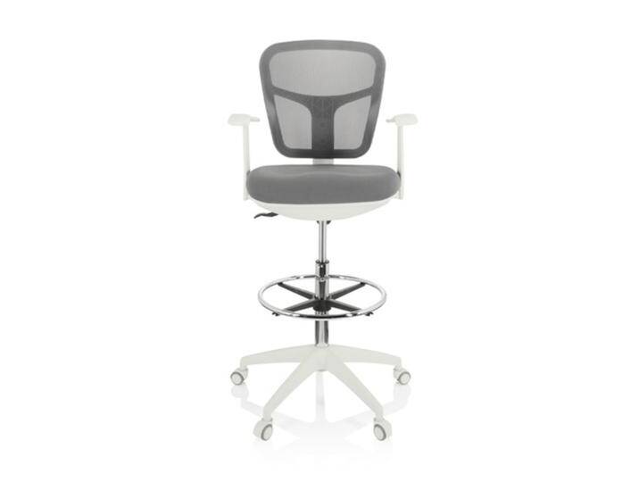 TOP WORK 108 W - Counterstuhl Grau TOP WORK 108 W - Counterstuhl Grau von hjh-OFFICE