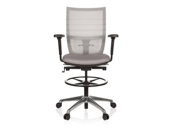 TOP WORK 98 - Counterstuhl Grau von hjh-OFFICE