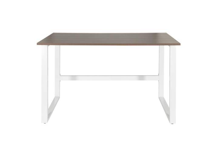 WORKSPACE LIGHT I 120x60 - Schreibtisch Walnuss / Weiß von hjh-OFFICE