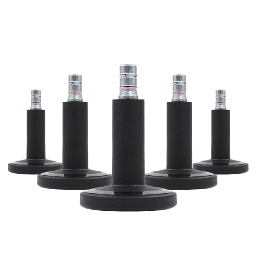 hjh OFFICE 619042 Bodengleiter Bürostuhl STATO-M, Stift 11mm Schwarz robuste Gleiter für weiche Böden hjh OFFICE 619042 Bodengleiter Bürostuhl STATO-M, Stift 11mm Schwarz robuste Gleiter für weiche Böden von hjh OFFICE