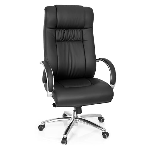 hjh OFFICE 724000 Chefsessel XXL G 600 Kunstleder schwarz Drehstuhl Schwerlaststuhl 150kg Schreibtischstuhl hjh OFFICE 724000 Chefsessel XXL G 600 Kunstleder schwarz Drehstuhl Schwerlaststuhl 150kg Schreibtischstuhl von hjh OFFICE