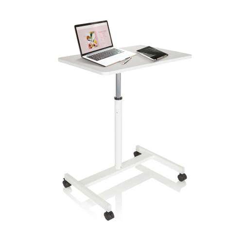 hjh OFFICE 802112 Stehtisch Laptop Stand VM-SU 70x48 cm Weiß Laptopständer Arbeitstisch höhenverstellbar bis 114 cm hjh OFFICE 802112 Stehtisch Laptop Stand VM-SU 70x48 cm Weiß Laptopständer Arbeitstisch höhenverstellbar bis 114 cm von hjh OFFICE