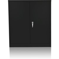 hjh OFFICE Aktenschrank COLOR AS 105 x 90 x 40 cm Metall, schwarz hjh OFFICE Aktenschrank COLOR AS 105 x 90 x 40 cm Metall, schwarz von hjh OFFICE