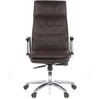 hjh OFFICE Bürostuhl / Chefsessel VILLA 20 Leder, braun von hjh OFFICE