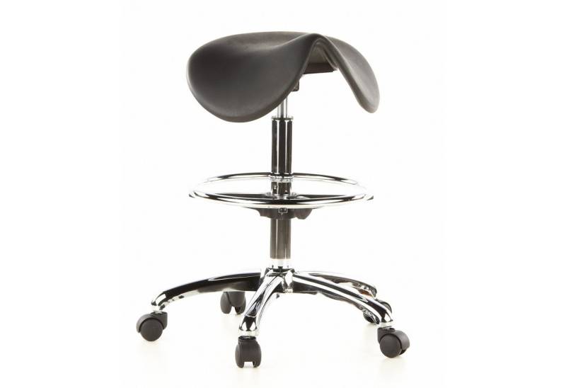 hjh OFFICE Drehhocker Sattelhocker TOP WORK 13 Hartschaum ohne Armlehnen, Rollhocker hjh OFFICE Drehhocker Sattelhocker TOP WORK 13 Hartschaum ohne Armlehnen, Rollhocker von hjh OFFICE