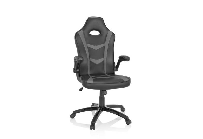 hjh OFFICE Gaming-Stuhl Gamingstuhl GAME SPORT B Kunstleder mit Armlehnen (1 St), Drehstuhl höhenverstellbar, Gamer Bürostuhl von hjh OFFICE