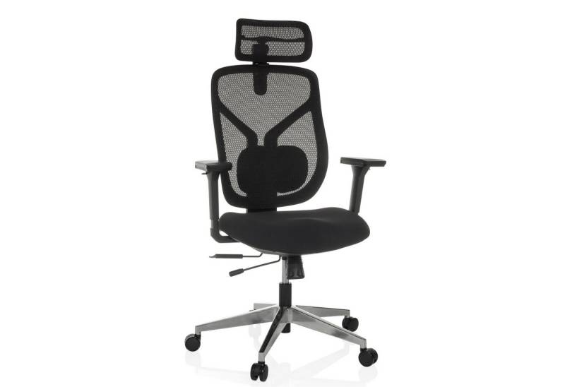 hjh OFFICE Drehstuhl High End Bürostuhl CASSILIS B Stoff/Netzstoff (1 St), Profi Schreibtischstuhl ergonomisch, Chefsessel höhenverstellbar von hjh OFFICE