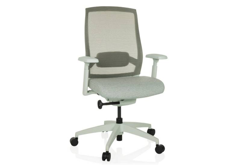 hjh OFFICE Drehstuhl Profi Bürostuhl COLORE Stoff/Netzstoff (1 St), Ergonomischer Chefsessel, Schreibtischstuhl höhenverstellbar von hjh OFFICE