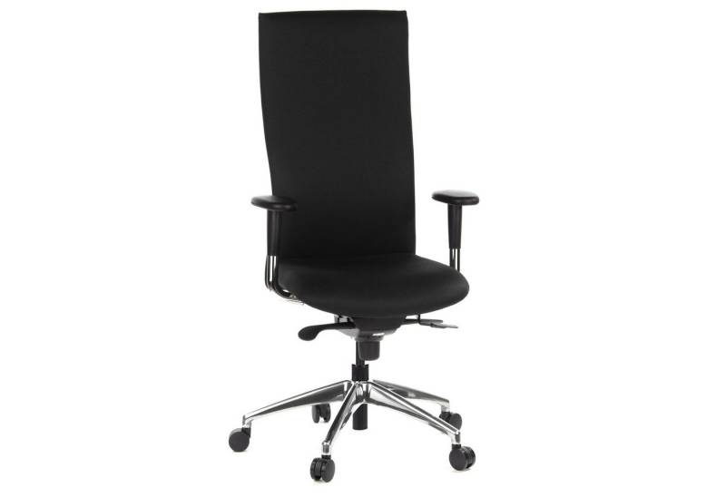 hjh OFFICE Drehstuhl High End Bürostuhl OFFICE-TEC Stoff (1 St), Profi Schreibtischstuhl ergonomisch, Chefsessel höhenverstellbar von hjh OFFICE
