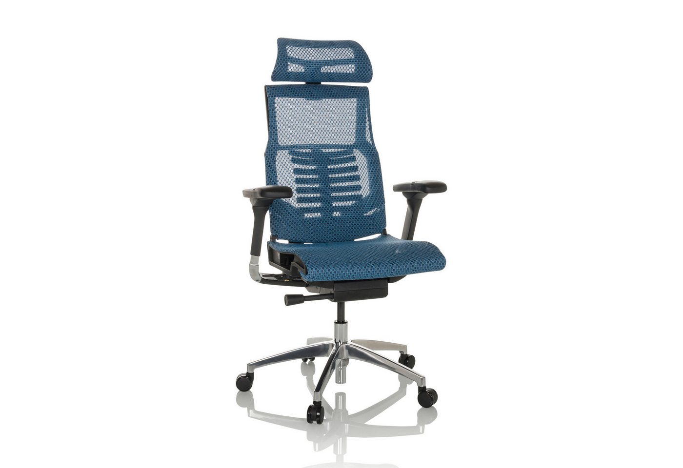 hjh OFFICE Drehstuhl High End Bürostuhl POFIT GEN2 Netzstoff (1 St), Profi Schreibtischstuhl ergonomisch, Chefsessel höhenverstellbar von hjh OFFICE