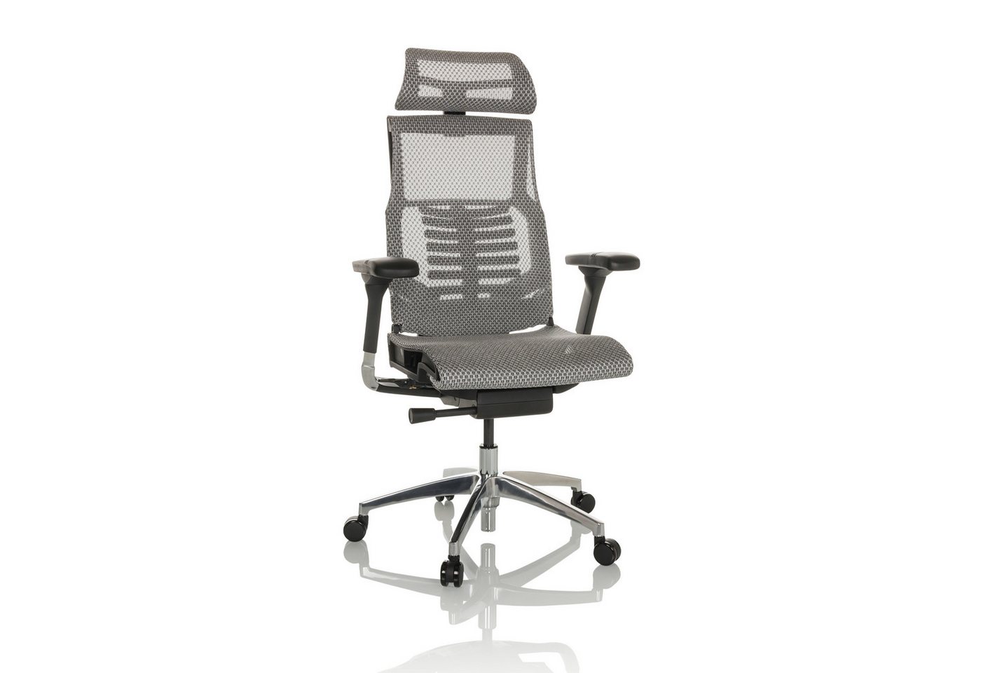 hjh OFFICE Drehstuhl High End Bürostuhl POFIT GEN2 Netzstoff (1 St), Profi Schreibtischstuhl ergonomisch, Chefsessel höhenverstellbar von hjh OFFICE
