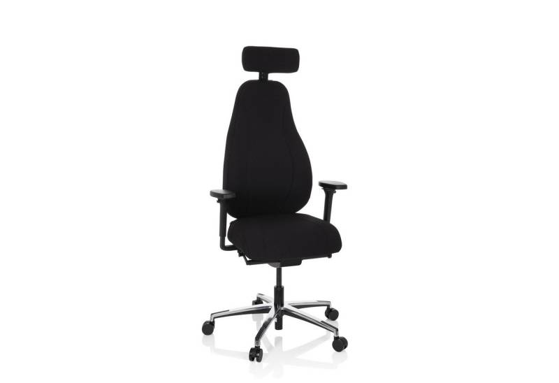 hjh OFFICE Drehstuhl High End Bürostuhl RESISTIO Stoff (1 St), Profi Schreibtischstuhl ergonomisch, Chefsessel höhenverstellbar von hjh OFFICE