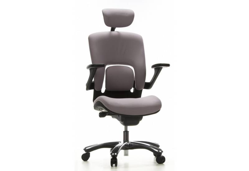 hjh OFFICE Drehstuhl High End Bürostuhl VAPOR LUX Stoff (1 St), Profi Schreibtischstuhl ergonomisch, Chefsessel höhenverstellbar von hjh OFFICE