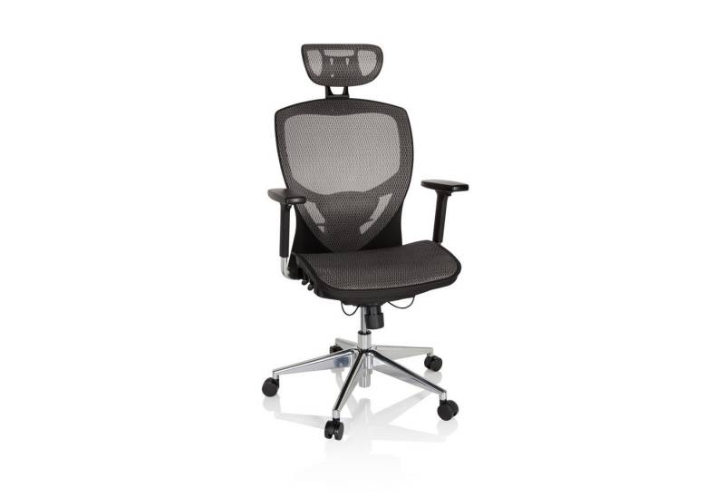 hjh OFFICE Drehstuhl High End Bürostuhl VENUS ONE Netzstoff (1 St), Profi Schreibtischstuhl ergonomisch, Chefsessel höhenverstellbar von hjh OFFICE