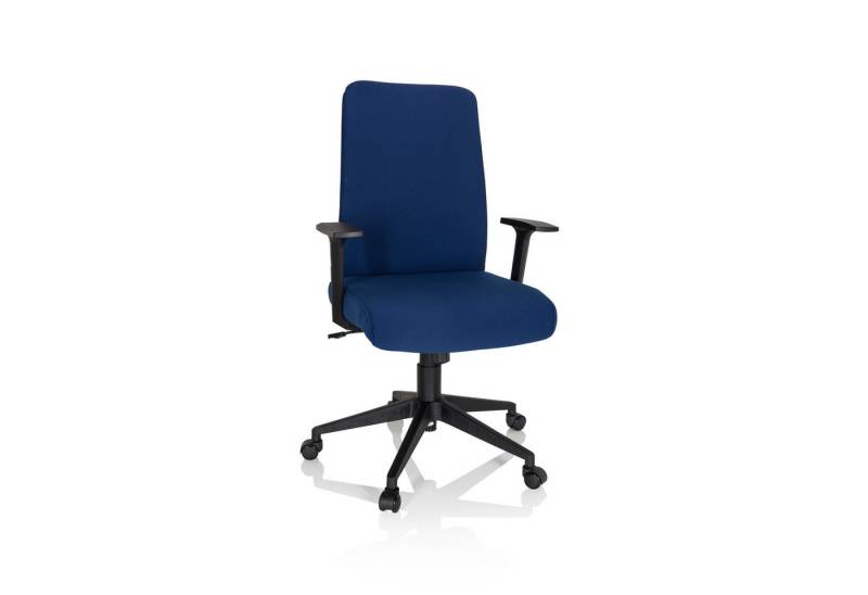 hjh OFFICE Drehstuhl Home Office Bürostuhl COSIO I Stoff mit Armlehnen (1 St), Schreibtischsessel, Drehbarer Schreibtischstuhl von hjh OFFICE