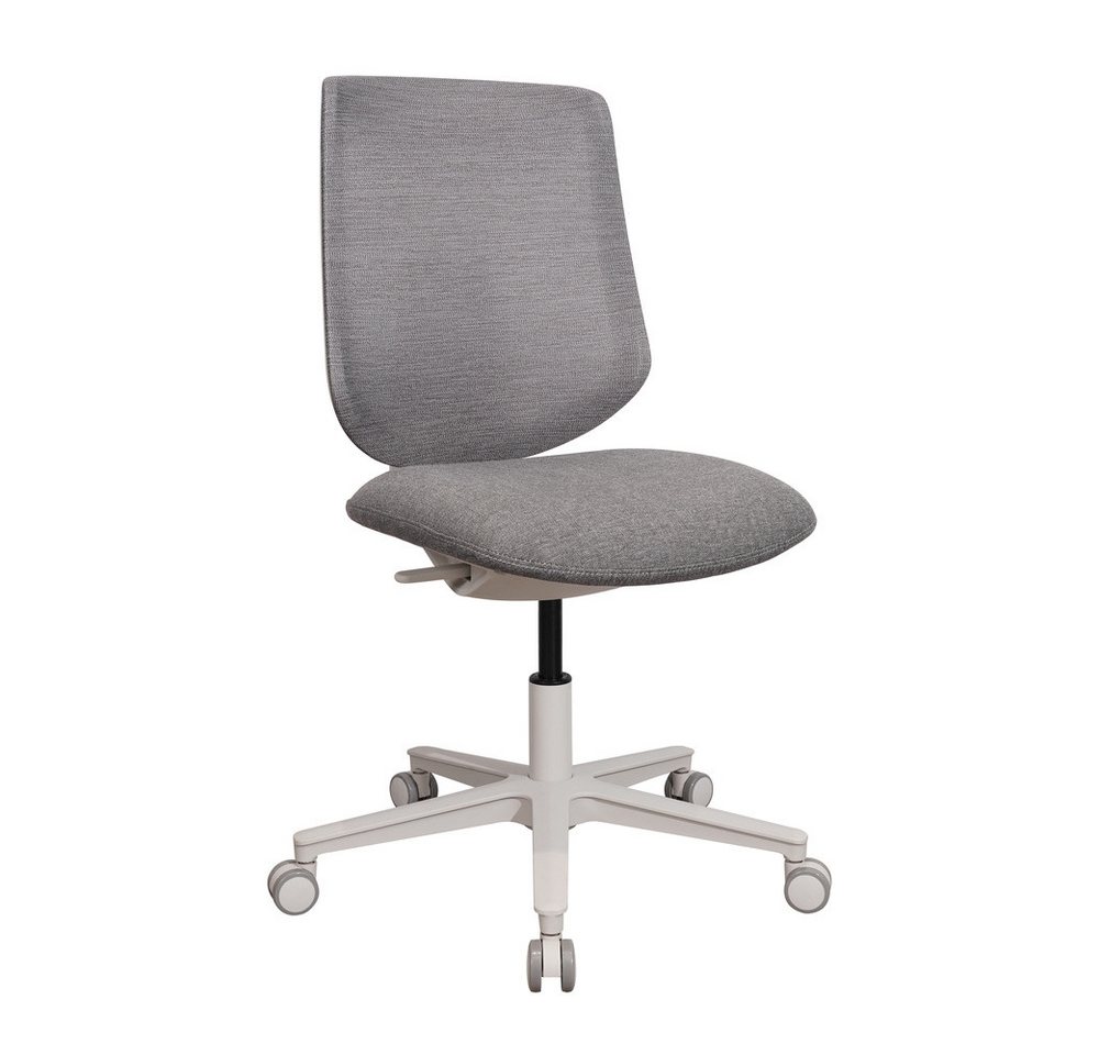 hjh OFFICE Drehstuhl Home Office Bürostuhl FLEXFIT LADY Stoff (1 St), Schreibtischsessel, Drehbarer Schreibtischstuhl von hjh OFFICE