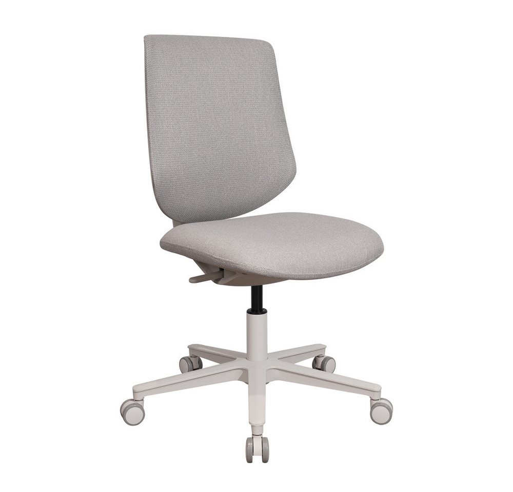 hjh OFFICE Drehstuhl Home Office Bürostuhl FLEXFIT LADY Stoff (1 St), Schreibtischsessel, Drehbarer Schreibtischstuhl von hjh OFFICE
