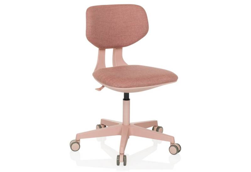 hjh OFFICE Drehstuhl Kinderdrehstuhl KID COLORE Stoff ohne Armlehnen (1 St), Kinder Bürostuhl mitwachsend, ergonomisch von hjh OFFICE