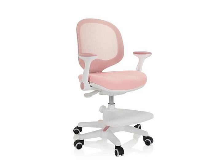 hjh OFFICE Drehstuhl Kinderdrehstuhl KID ERGO 736412 rot, rosa von hjh-OFFICE