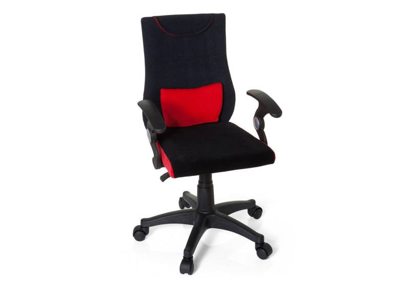 hjh OFFICE Drehstuhl Kinderdrehstuhl KIDDY PRO AL Stoff mit Armlehnen (1 St), Kinder Bürostuhl mitwachsend, ergonomisch von hjh OFFICE