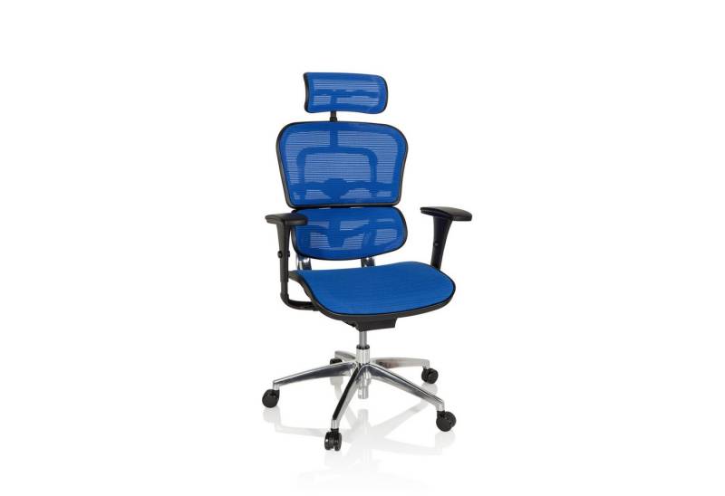 hjh OFFICE Drehstuhl Luxus Chefsessel ERGOHUMAN EDITION Netzstoff (1 St), Profi Bürostuhl Schreibtischstuhl ergonomisch von hjh OFFICE