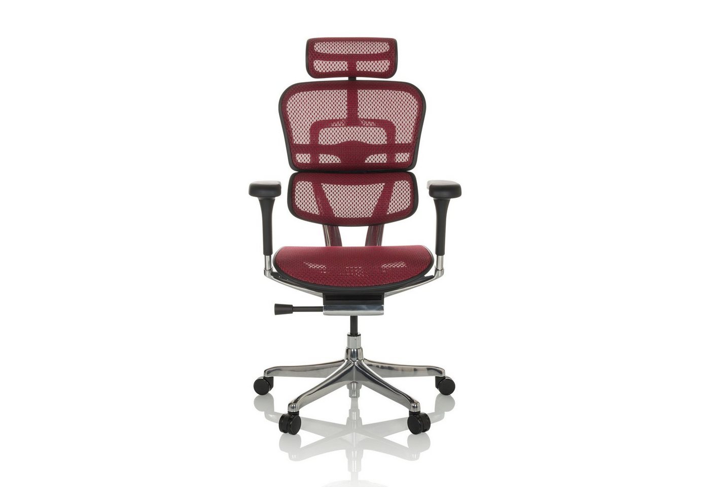 hjh OFFICE Drehstuhl Luxus Chefsessel ERGOHUMAN I Netzstoff (1 St), Bürostuhl ergonomisch von hjh OFFICE