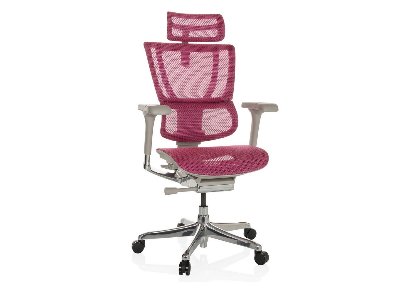 hjh OFFICE Drehstuhl Luxus Chefsessel ERGOHUMAN SLIM G GEN2 Netzstoff (1 St), Profi Bürostuhl Schreibtischstuhl ergonomisch von hjh OFFICE