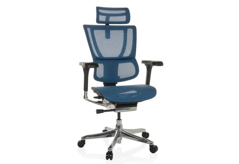 hjh OFFICE Drehstuhl Luxus Chefsessel ERGOHUMAN SLIM GEN2 Netzstoff (1 St), Profi Bürostuhl Schreibtischstuhl ergonomisch von hjh OFFICE
