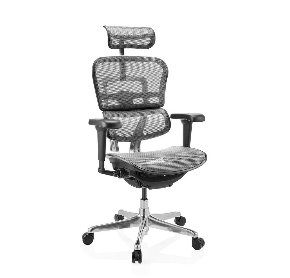 hjh OFFICE Drehstuhl Luxus Chefsessel ERGOHUMAN ULTRA GEN2 Netzstoff (1 St), Profi Bürostuhl Schreibtischstuhl ergonomisch von hjh OFFICE