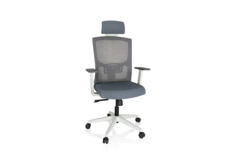 hjh OFFICE Drehstuhl Profi Bürostuhl CAPTIVO BASE W Stoff/Netzstoff (1 St), Ergonomischer Chefsessel, Schreibtischstuhl höhenverstellbar von hjh OFFICE