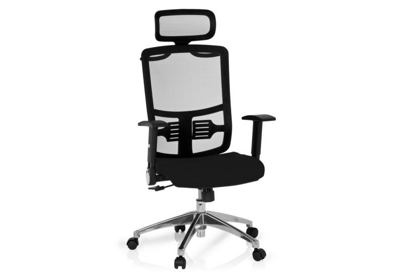 hjh OFFICE Drehstuhl Profi Bürostuhl CAYEN Stoff (1 St), Ergonomischer Chefsessel, Schreibtischstuhl höhenverstellbar von hjh OFFICE