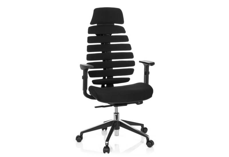 hjh OFFICE Drehstuhl Profi Bürostuhl ERGO LINE II PRO Stoff (1 St), Ergonomischer Chefsessel, Schreibtischstuhl höhenverstellbar von hjh OFFICE
